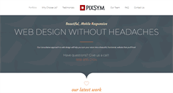 Desktop Screenshot of pixsym.com
